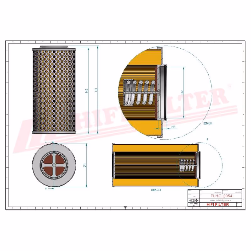 Filtre hydraulique Hifi SH 52232