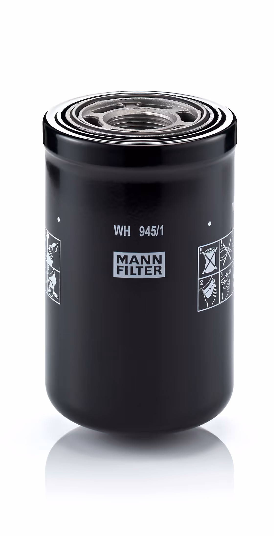 Filtre pour transmission hydraulique WH945/1 MANN-FILTER