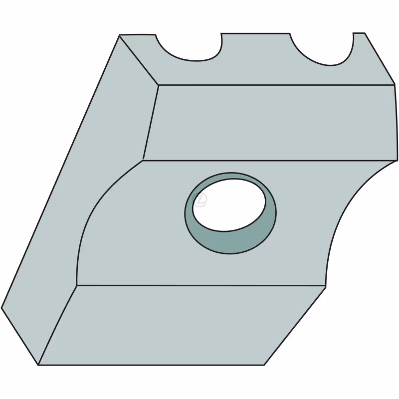 Fixation dent faneuse 57717410, 57717400 Adaptable