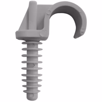 FIXE TUBE GRIS DIAMETRE 16 SACHET DE 10