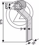 Fleau broyeur Adaptable