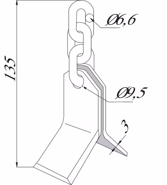 Fléau Bomford 01.086.06