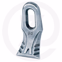 Fleau millenium 99 x 45 x 8 mm - ø 16 x 39 mm