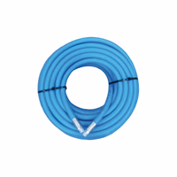 Flexible basse pression alimentaire 20 m bleu ø 12 mm male 3/8 / male 3/8
