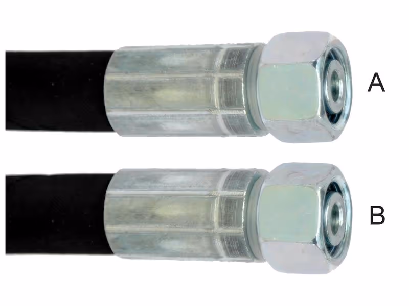 Flexibles sertis 5/16'' avec M16 x 1.5 Femelle x M16 x 1.5 Femelle x Longueur 1200mm