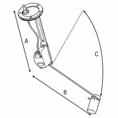 Flotteur de réservoir 02308166 | Deutz