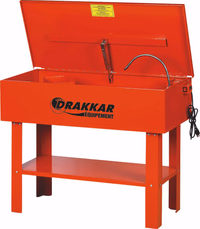 FONTAINE DE NETTOYAGE 150L 230V METALLIQUE SUR PIEDS