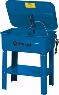 FONTAINE DE NETTOYAGE 70L 230V METALLIQUE SUR PIEDS