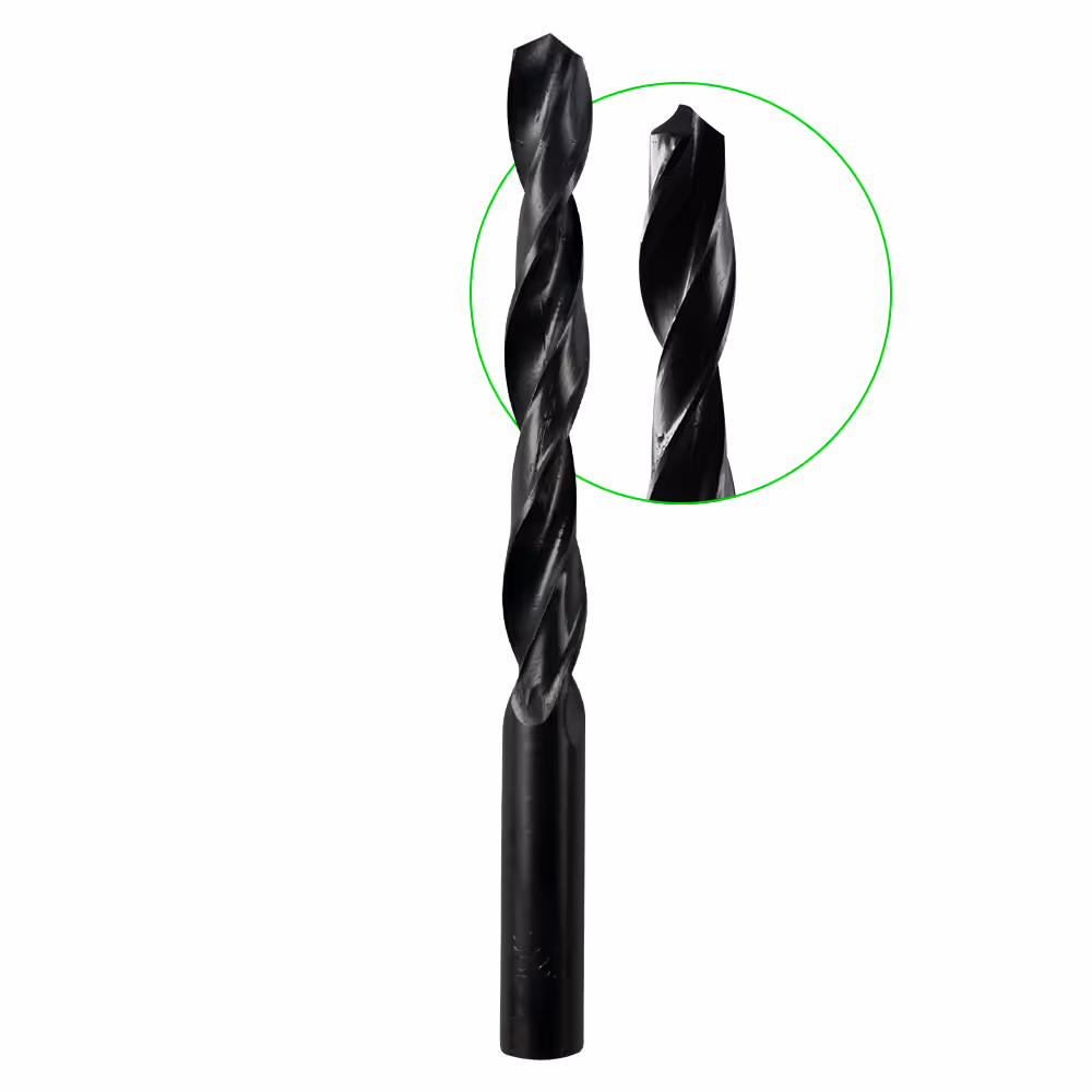 Foret hélicoïdal hss 4241 12.5x151mm, noir