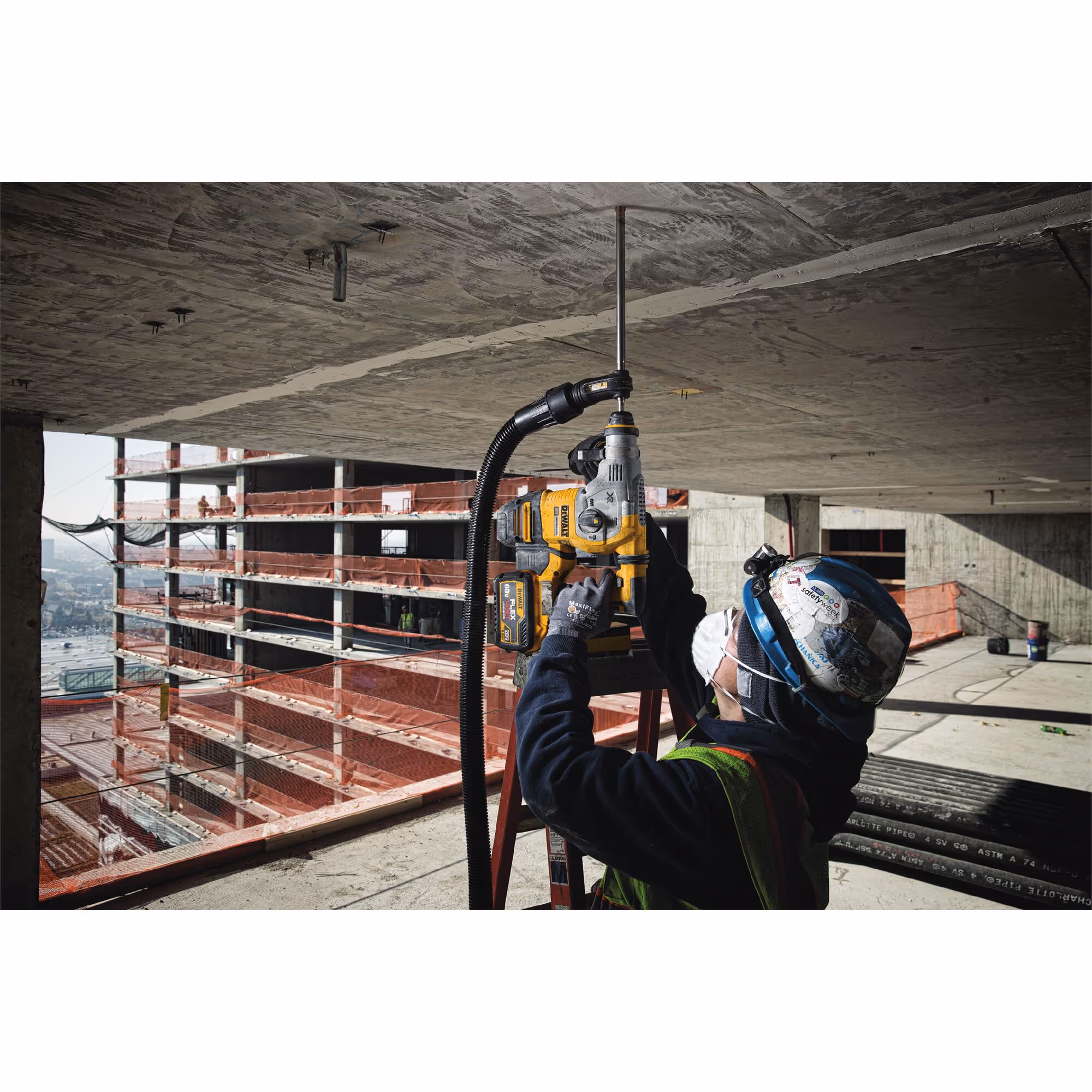 Foret aspirant SDS-Max carbure diamètre 20 mm longueur 400 mm