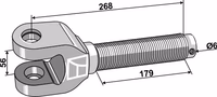 Fourche 1.3/4