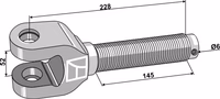 Fourche 1.3/4"