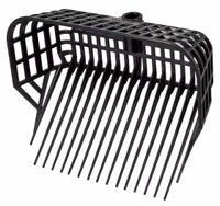 Fourche à copeaux Maxi sans manche, noire