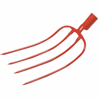 Fourche a fumier a douille 4 dents 31cm sans manche