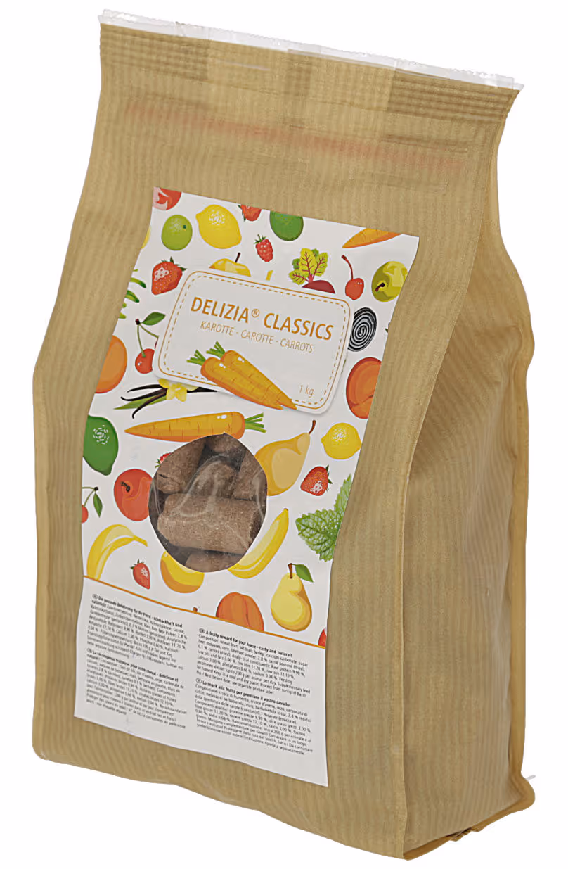Friandises Delizia 1kg, carotte