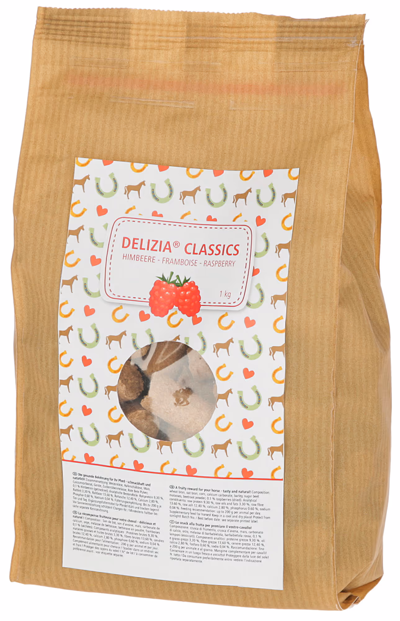 Friandises Delizia 1kg, framboise