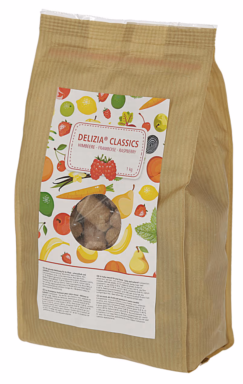 Friandises Delizia 1kg, framboise