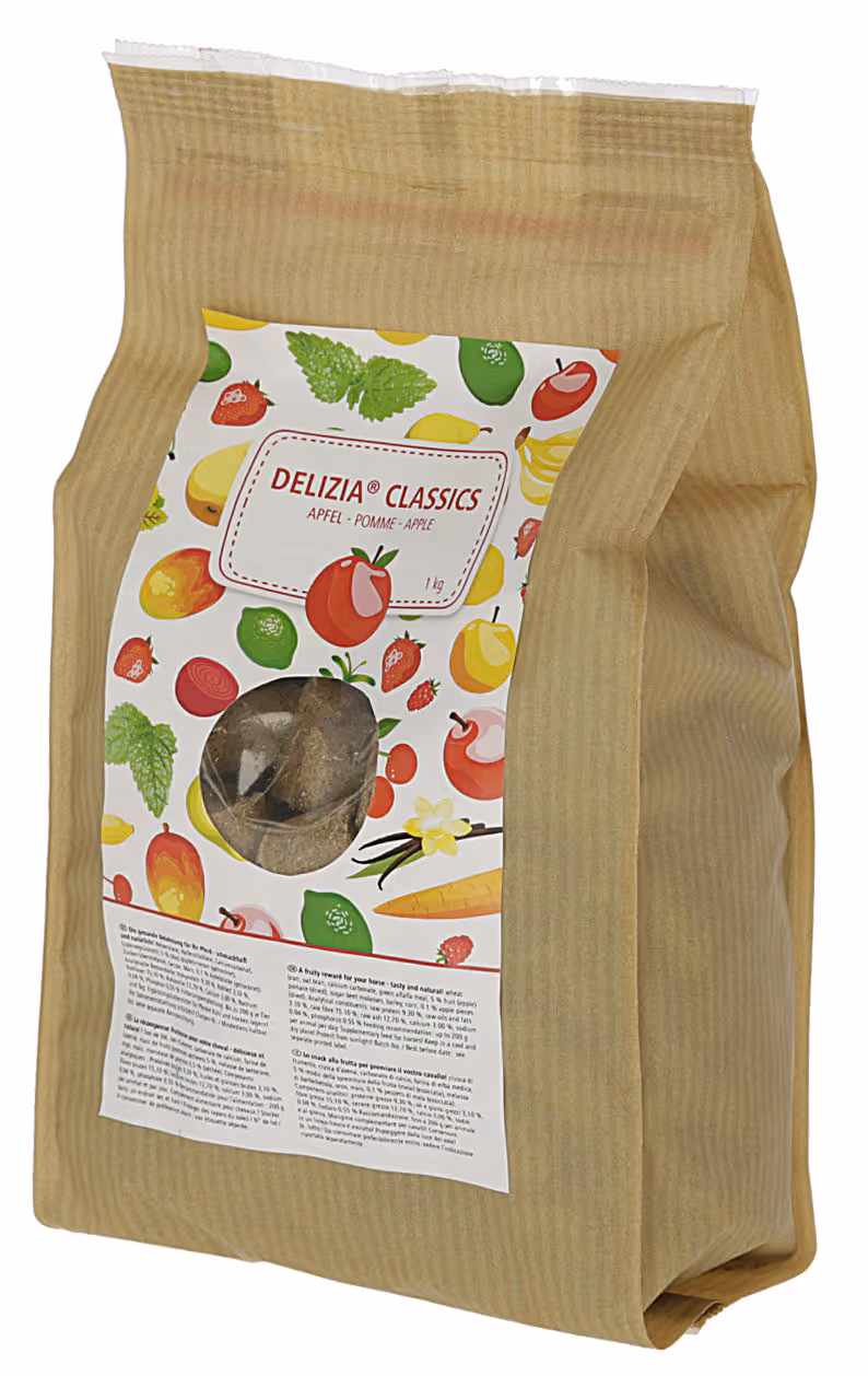 Friandises Delizia 1kg, pomme
