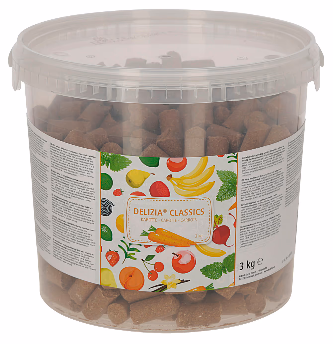 Friandises Delizia 3kg, carotte
