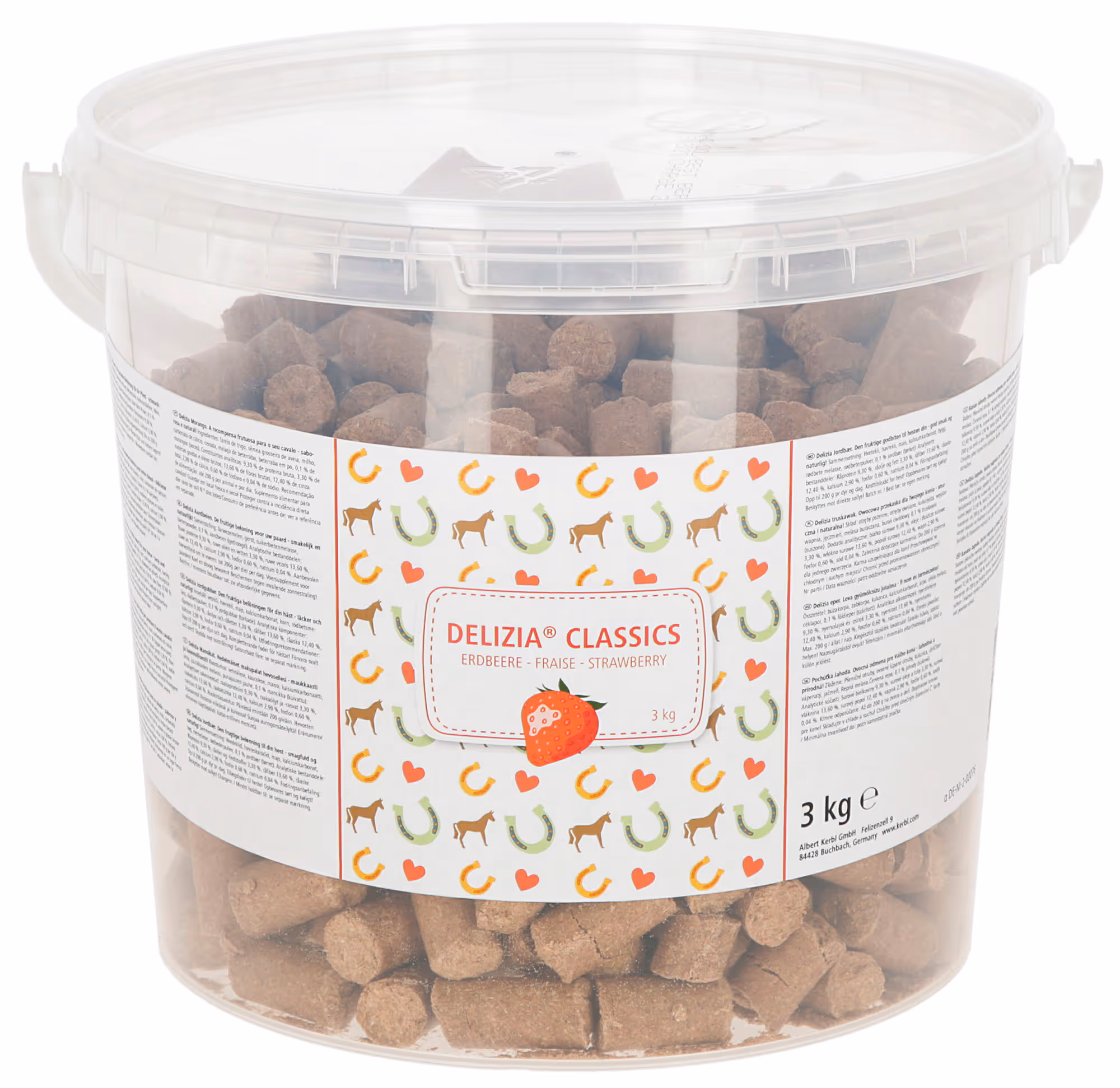 Friandises Delizia 3kg, fraise