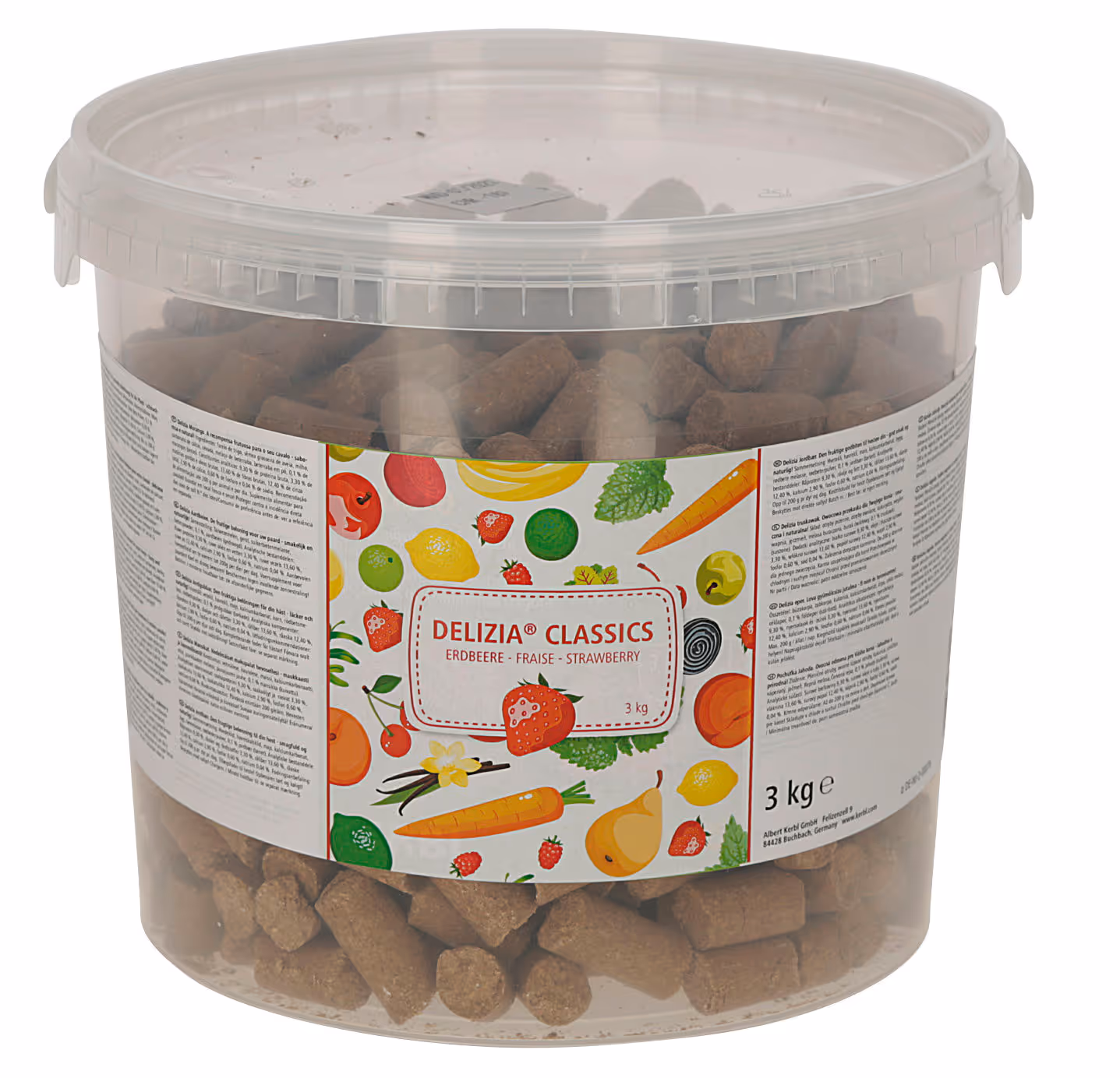 Friandises Delizia 3kg, fraise