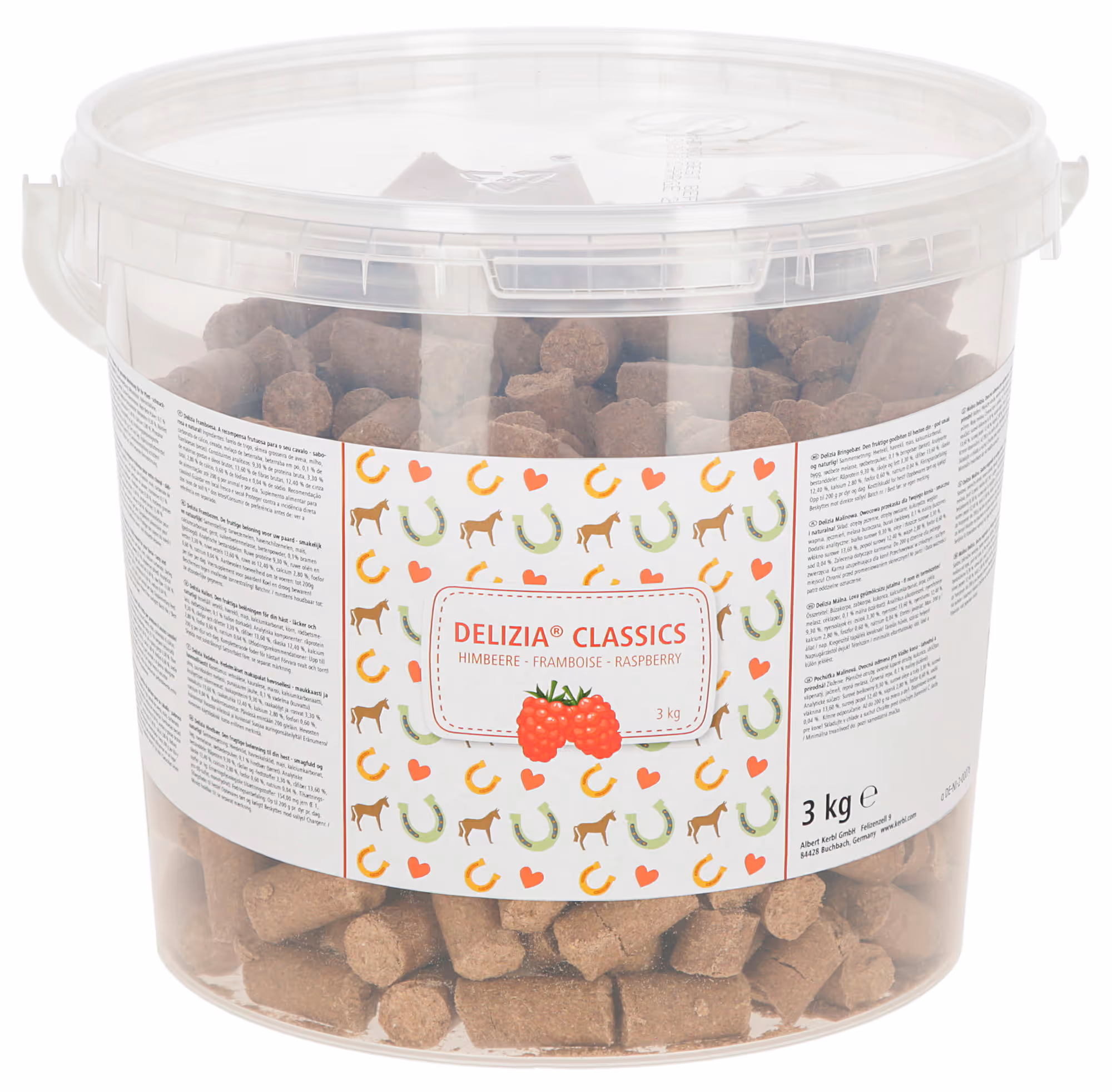 Friandises Delizia 3kg, framboise