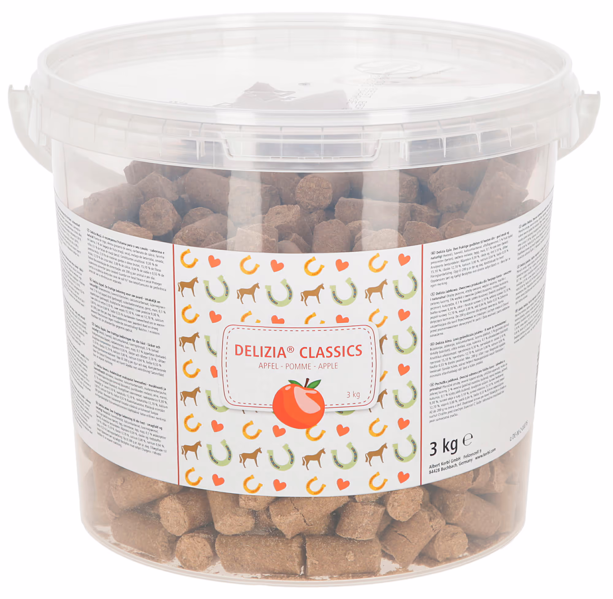 Friandises Delizia 3kg, pomme