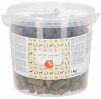 Friandises Delizia pomme 3 kg, sans céréales