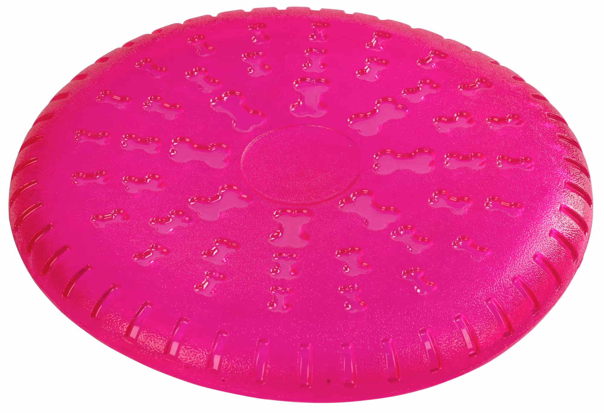 Frisbee ToyFastic caoutchouc, pink, Ø23,5cm