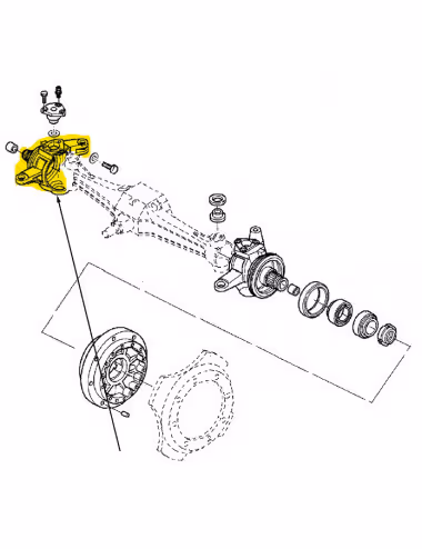 Fusee Complete 5142231 - New Holland
