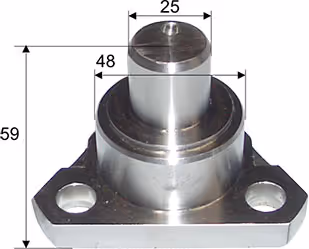 Fusée d'essieu Ford 5610 6610 6810 ZF IHC JD 4WD 83949007 | Ford
