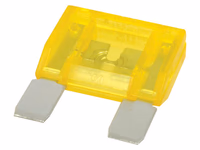 Fusible (Maxi) 20A enfichable (Jaune) - Vendu par 5