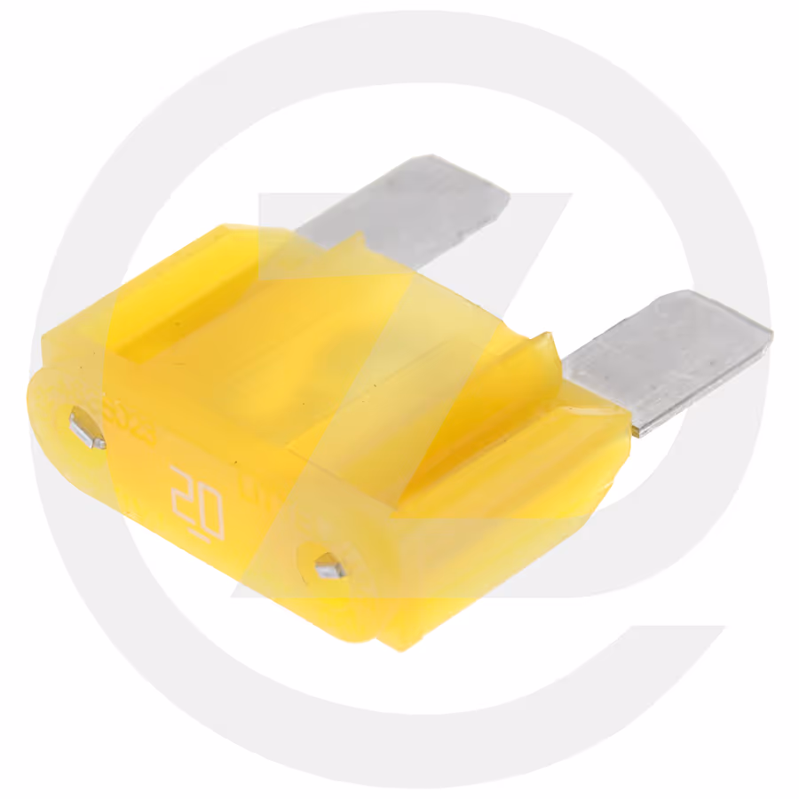 Fusible maxi 20a. jaune ref 746003 adaptable Manitou