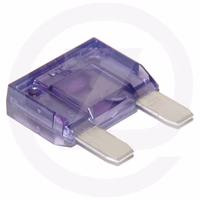 Fusible maxi fiches plates 100a - violet (bl. 3 pcs)
