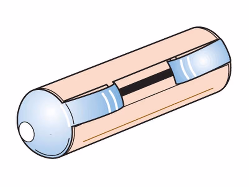 Fusible stéatite 5.0 Ampères - Vendu par 100
