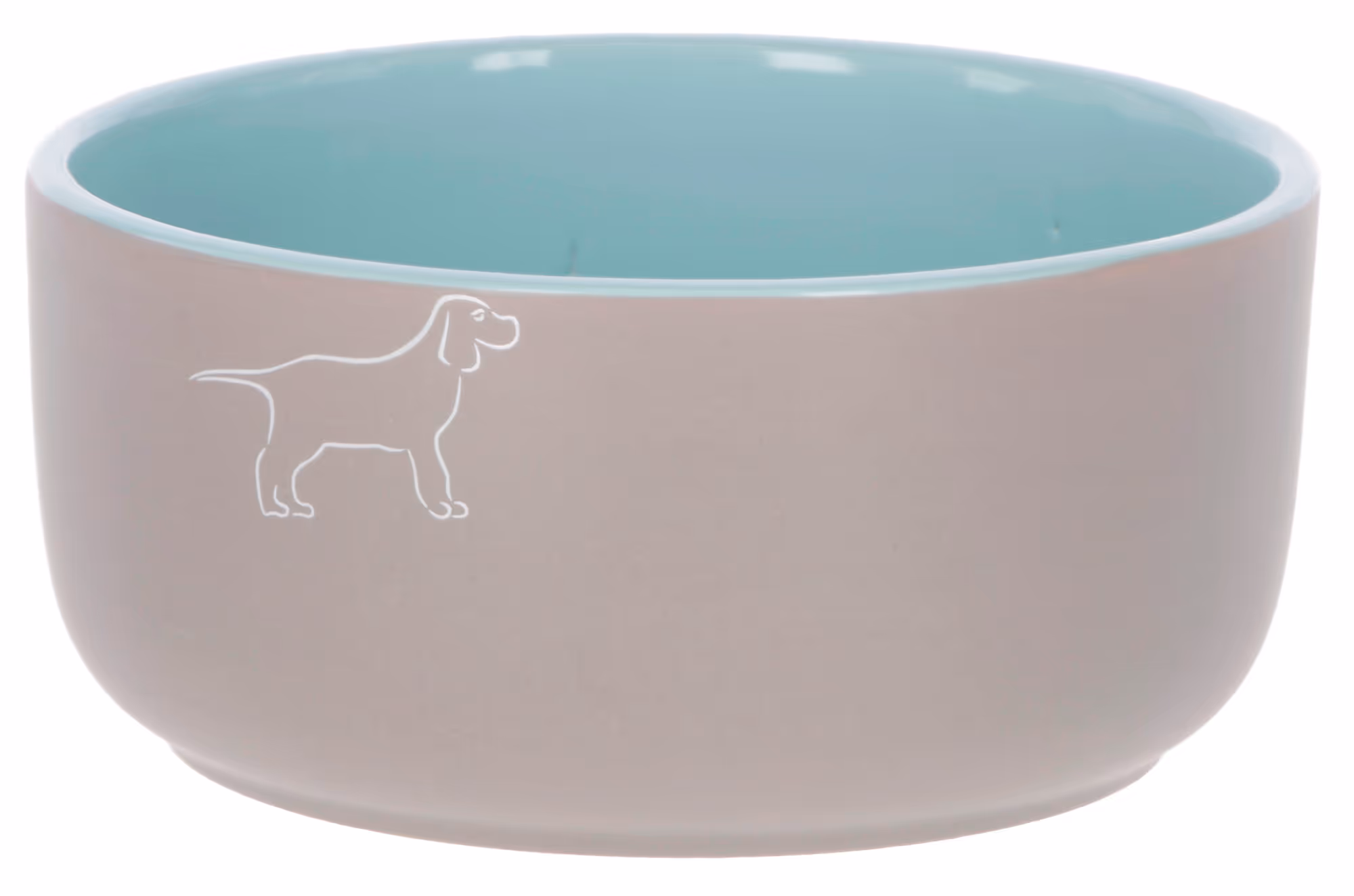 Gamelle en céramique Spirit gris/turquoise, 1000ml