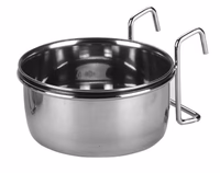 Gamelle en inox pour oiseaux 600ml