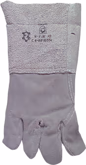 Gant soudeur -gris- croute bovin