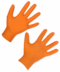 Gant us. uniq. nitrile X-Grip 240 mm,  XXL orange