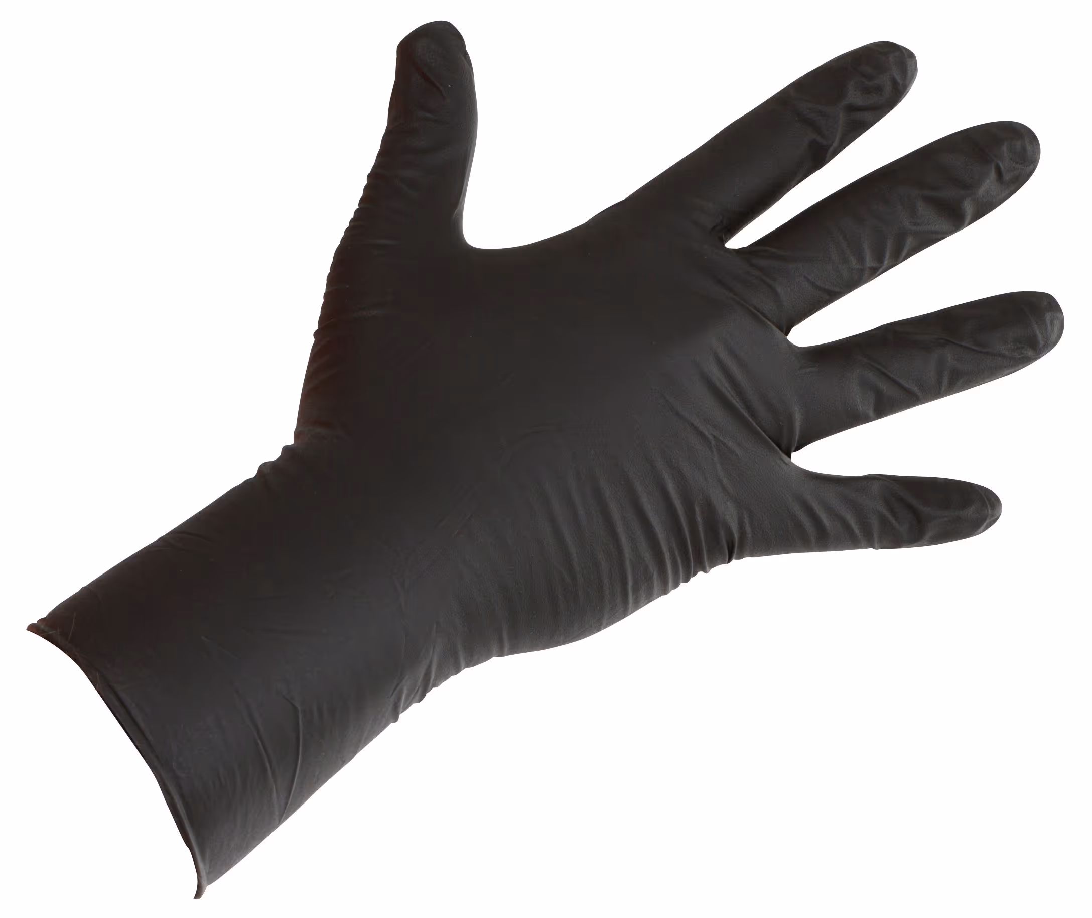 Gants à usage unique Nitrile Long Black, taille S boite de 50