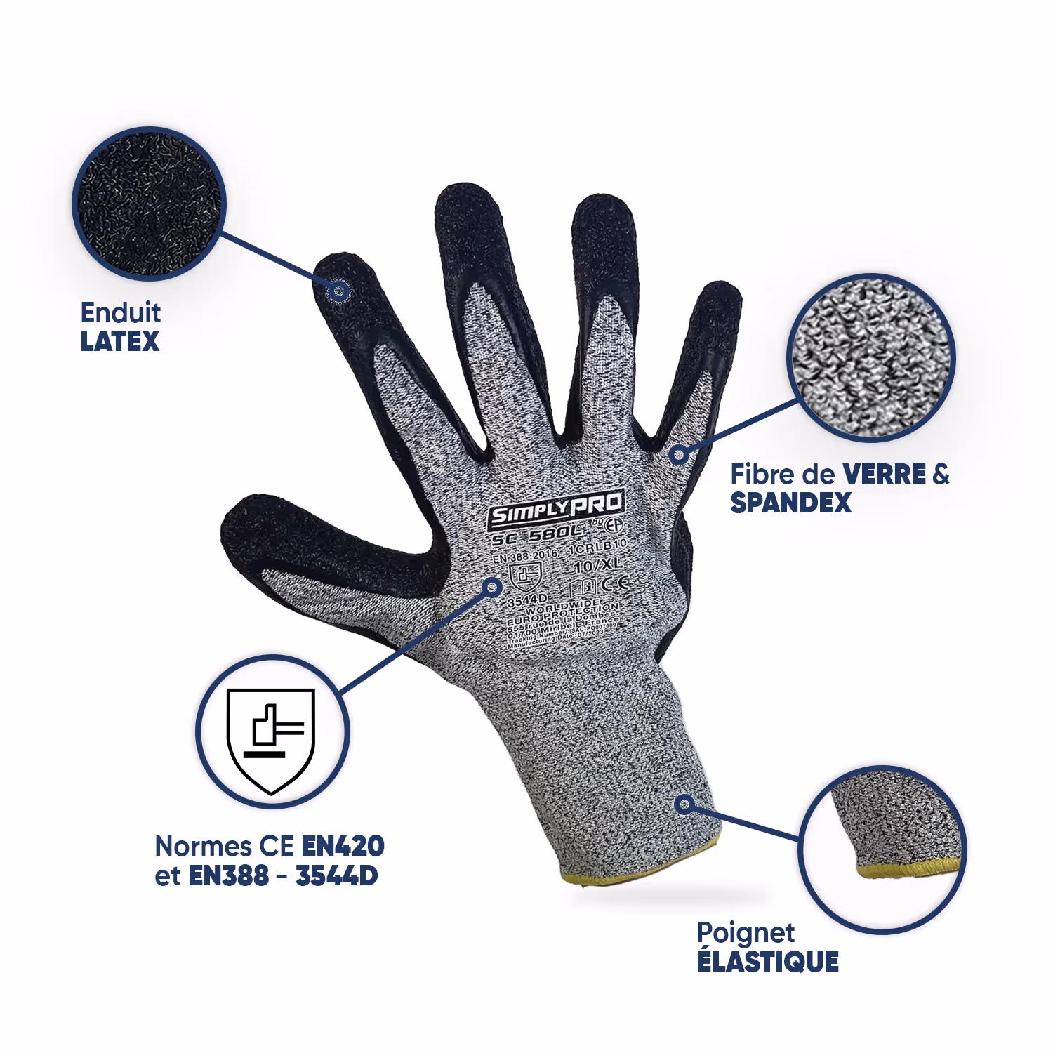 GANTS ANTI-VIBRATION