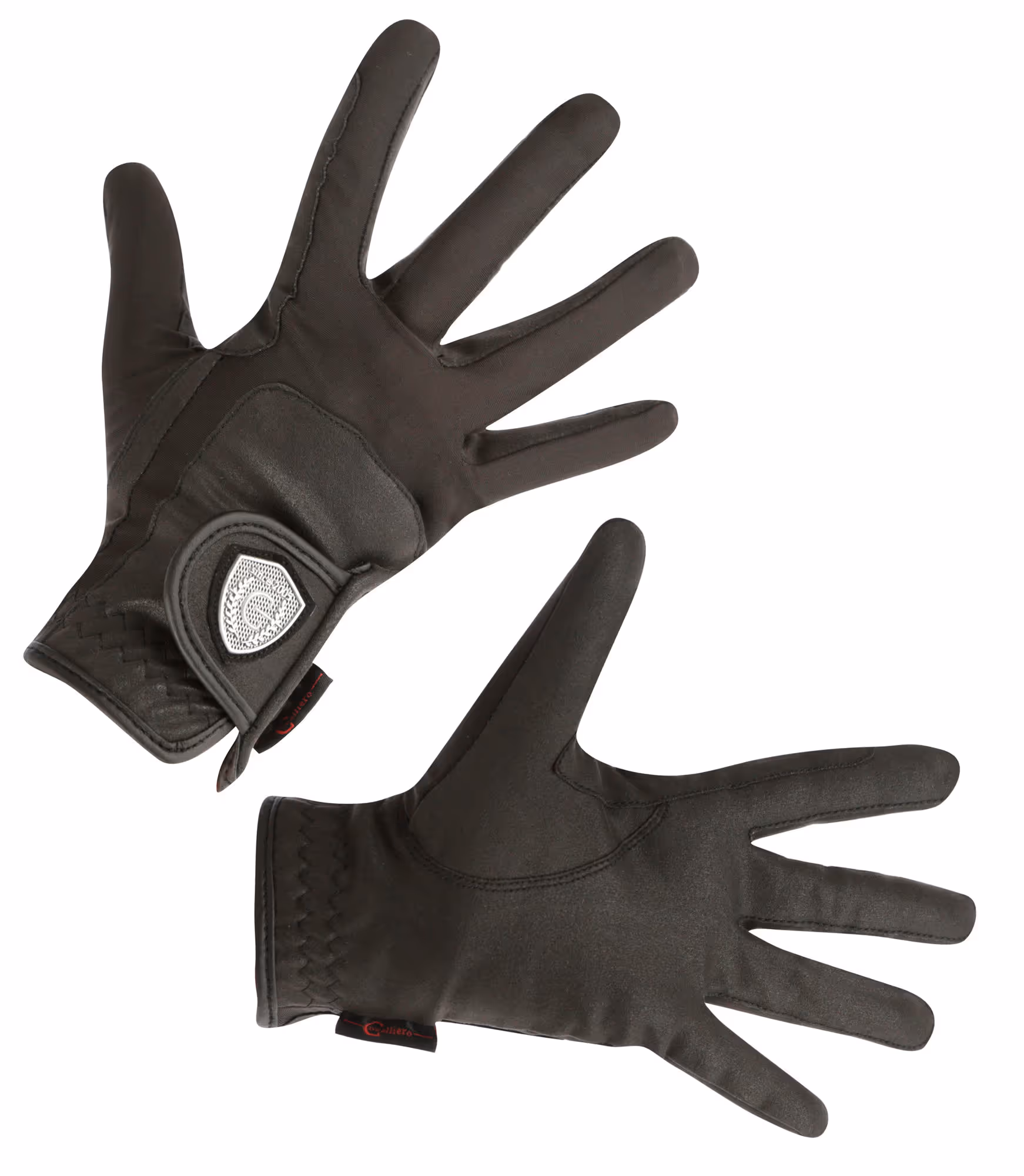 Gants d'équitation Dana noirs, T.XS