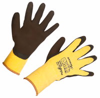 Gants d'hiver PowerGrab jaune, taille 8/M