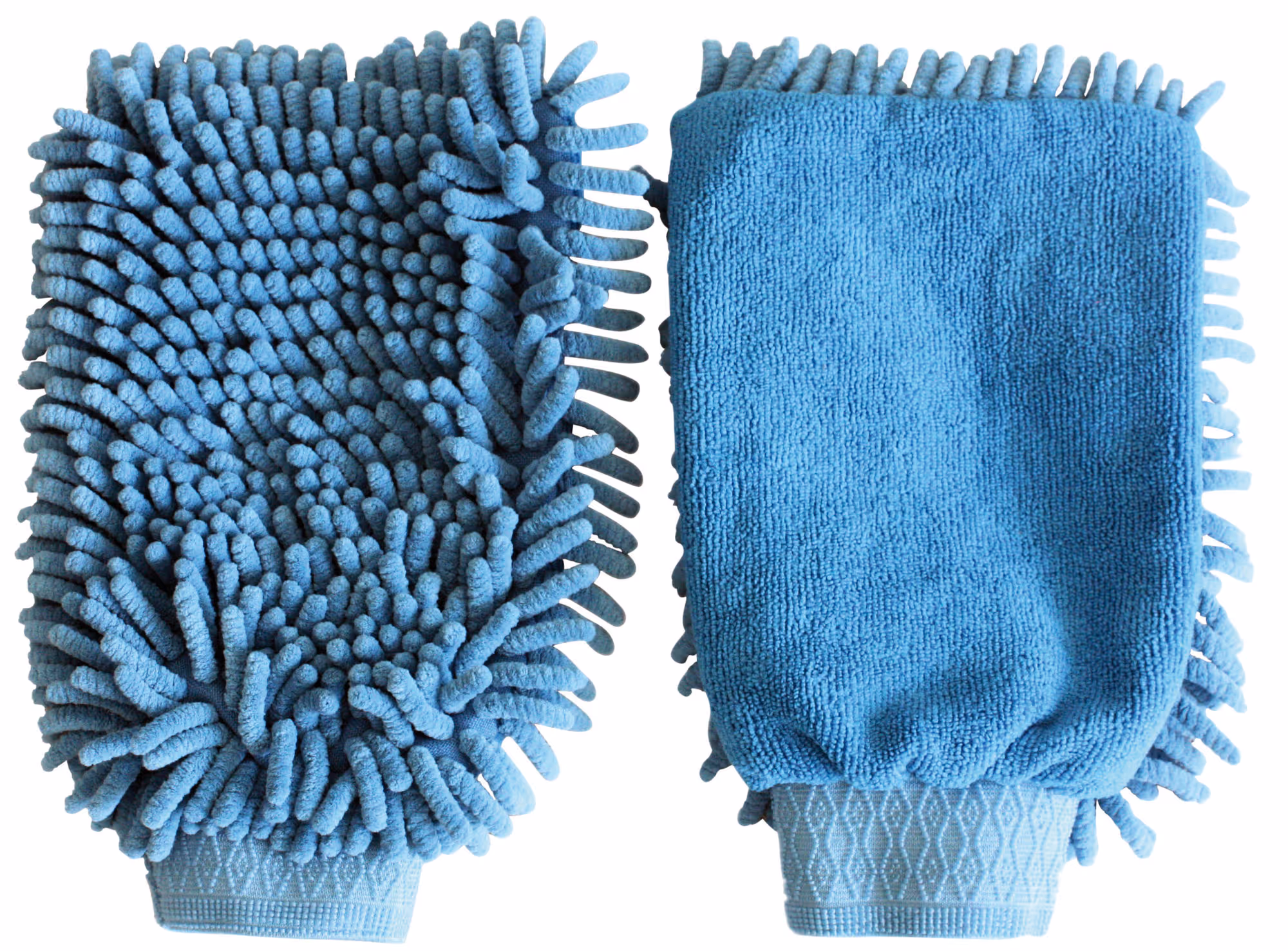 Gants de nettoyage Microfibre bleu