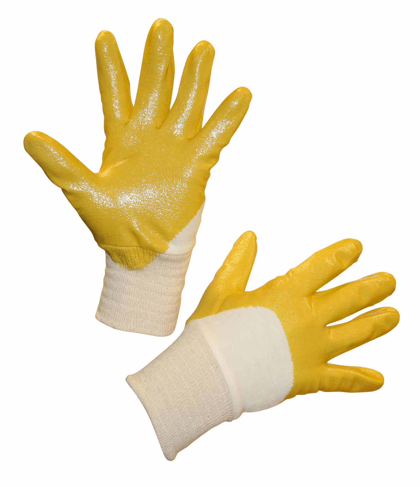 Gants de travail ProNit Plus jaune, taille 9/L