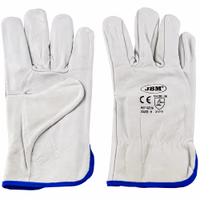 Gants en peau 9"