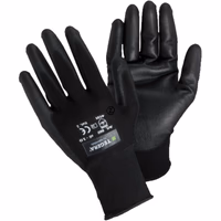 Gants Gebol micro flex noirs 8