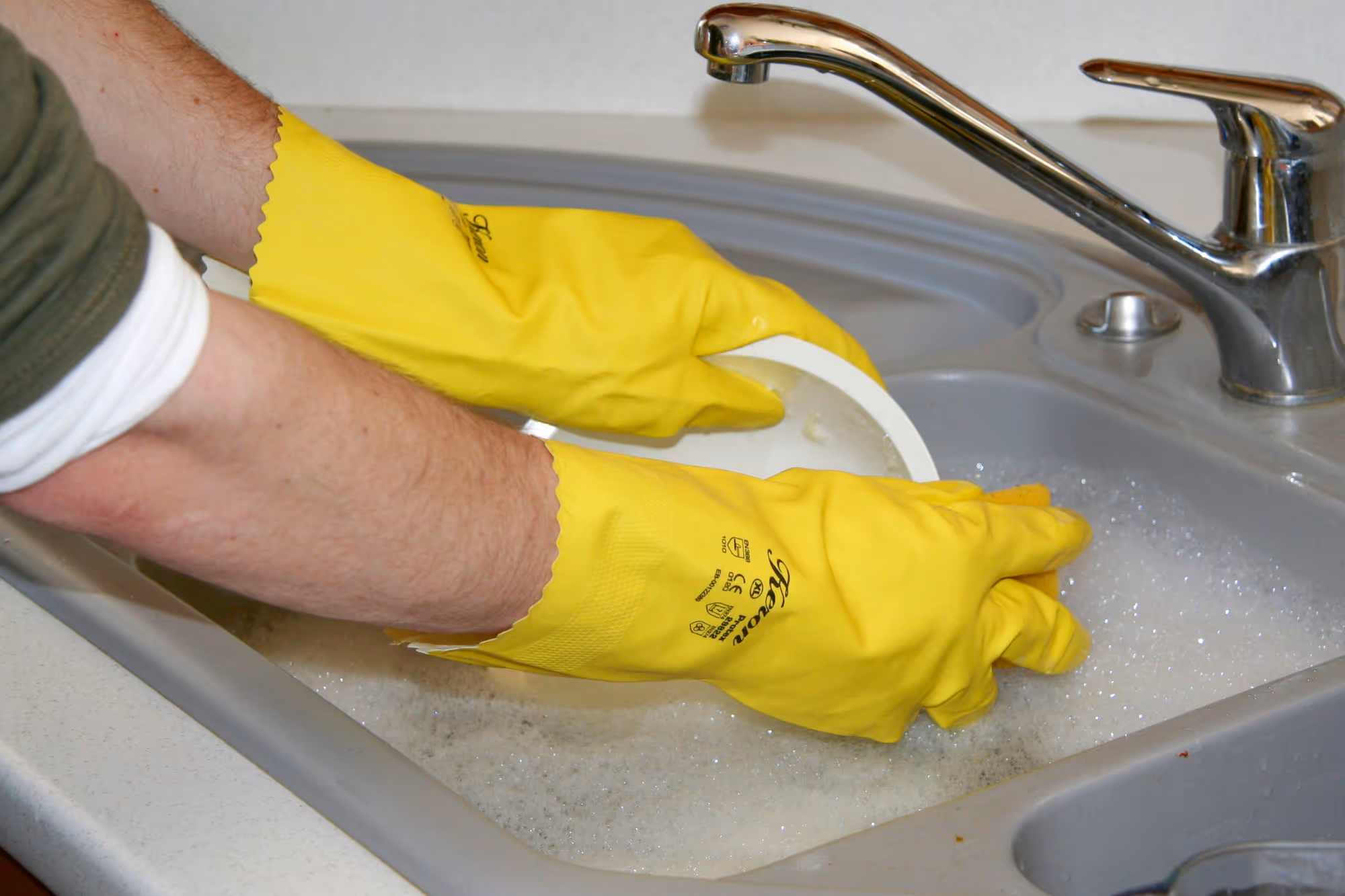 Gants ménagers PROTEX taille 7 Latex