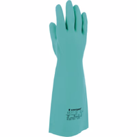 Gants nitrile protection chimique manchette 45cm 11