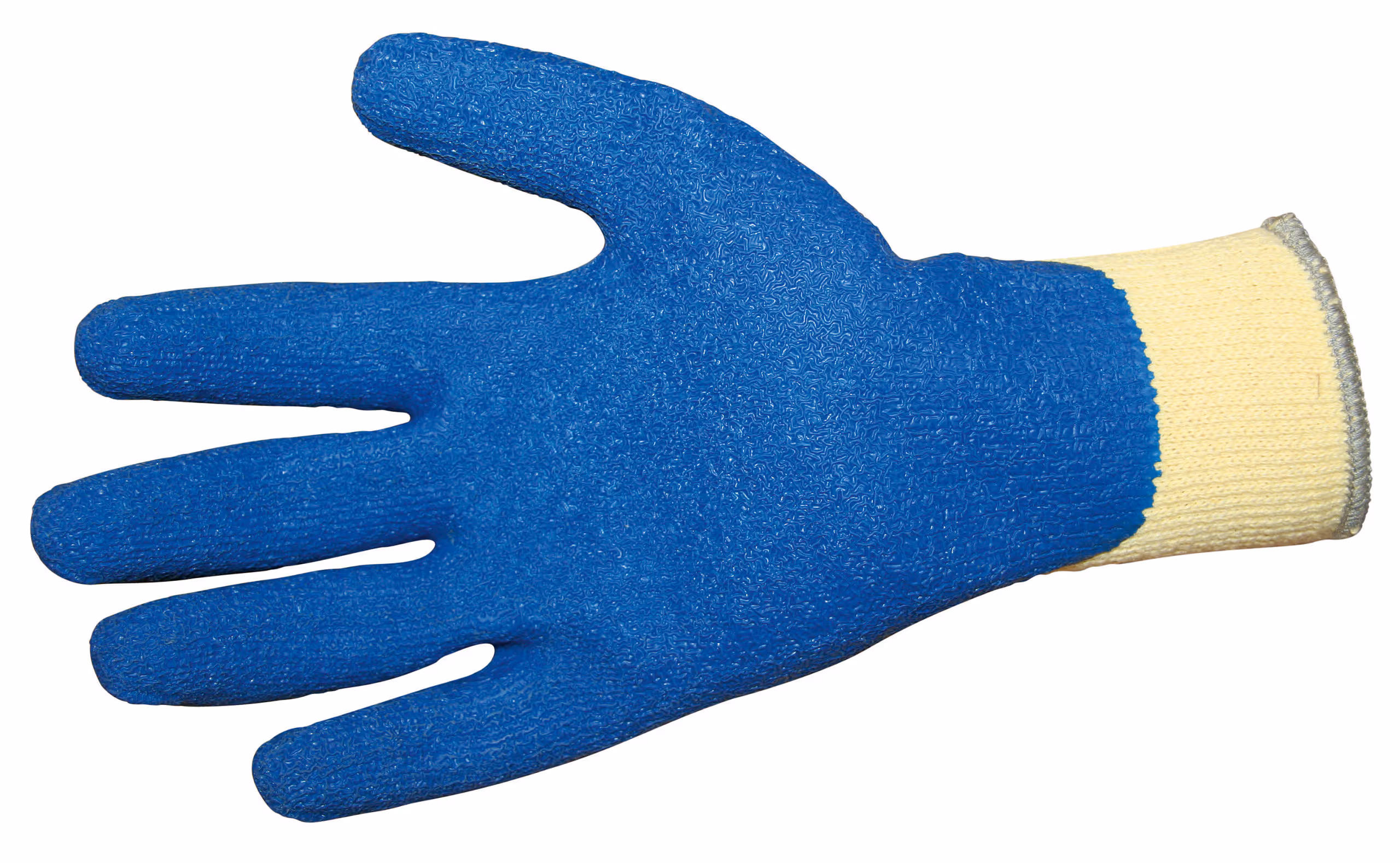 Gants PowerGrab bleu/jaune, taille 9/L